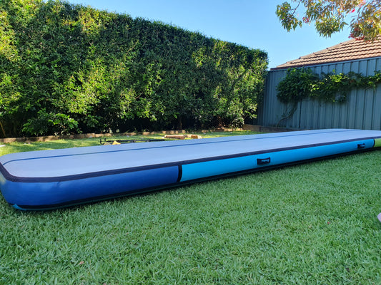 Convenience Meets Fun: Home Gymnastics Made Easy with RIDEO's Inflatable Air Track - RIDEO