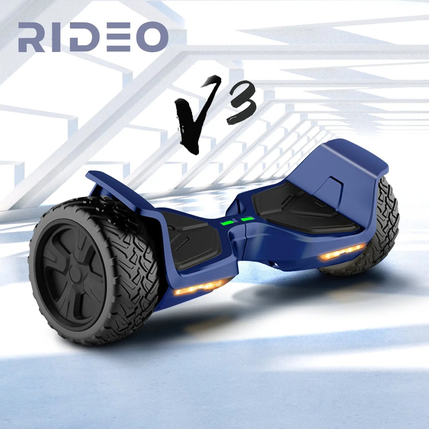 RIDEO Workshop Parts Hoverboard V3 8.5" Replacement Shell 4 Pieces Blue RIDEO ANZ