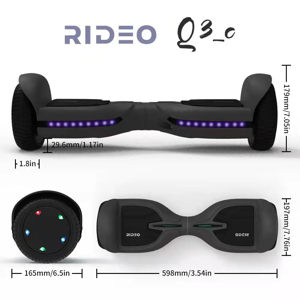 RIDEO Hoverboard Intelligent Attitude Control Board Q3_C Models Spare Part - RIDEO