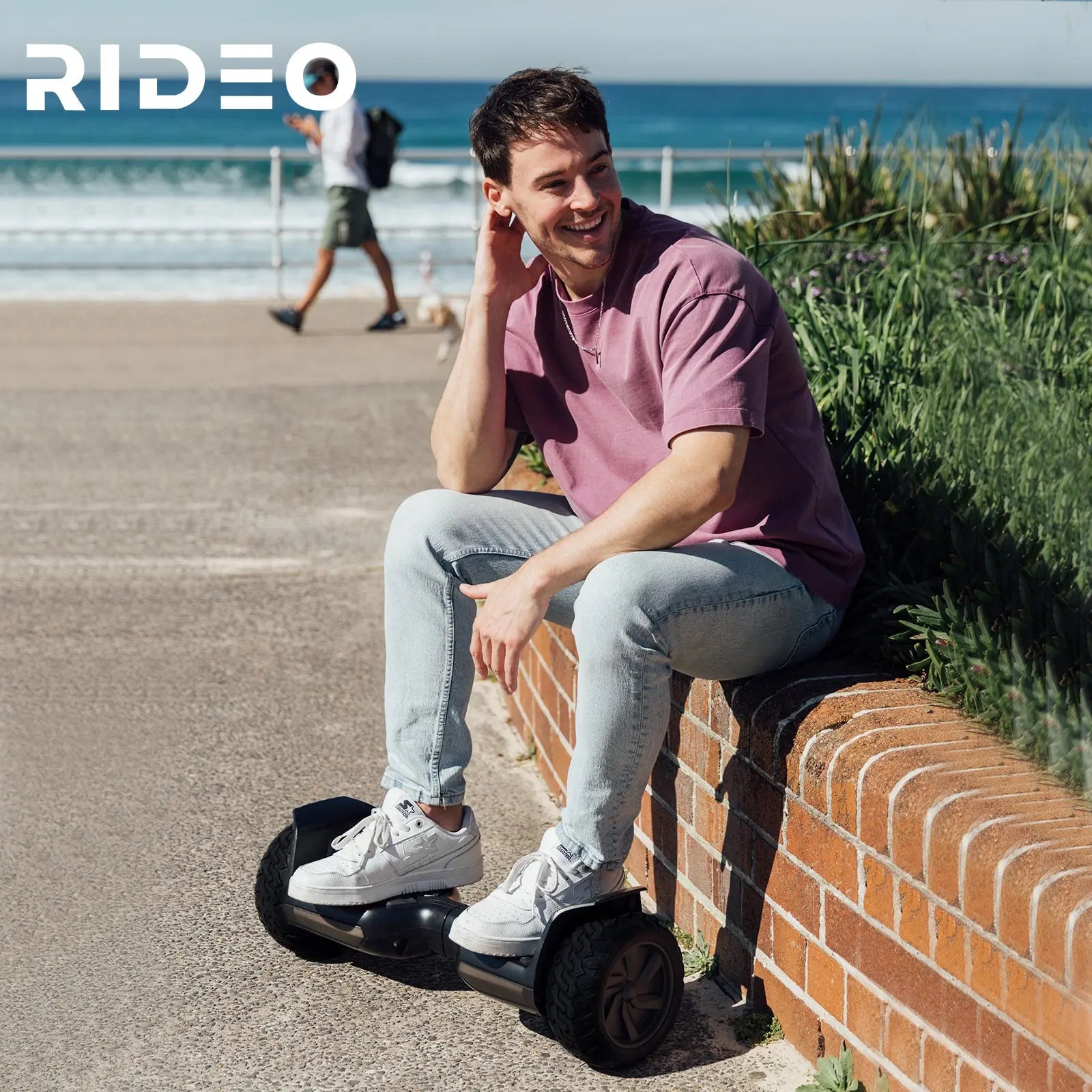 RIDEO V3 Hoverboard All Terrain 8.5 inch Wheel Self Balancing Off Road Scooters Black RIDEO ANZ